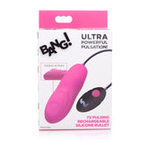 Bang 7X Pulsing Rechargeable Vibrating Bullet Vibrator Bullet Vibrators
